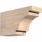 Ekena Millwork Mediterranean Rough Sawn Rafter Tail, Douglas Fir, 6"W x 10"H x 18"L RFT06X10X18MED00RDF - alternate 1